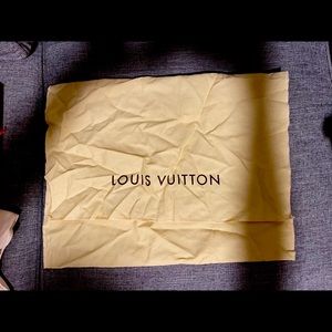 Louis Vuitton dust bag. Authentic. 17.5 X 13.5